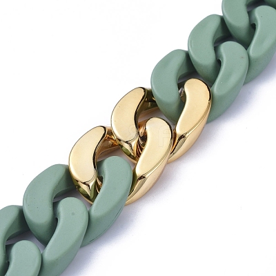 Handmade Curb Chains AJEW-JB00611-07-1