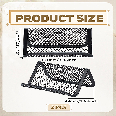 Iron Business Card Holder AJEW-WH0695-079EB-1