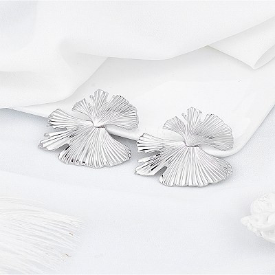 1 Pair Alloy Stud Earrings EJEW-LP0007-105P-1