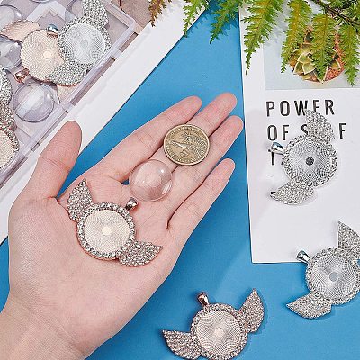 DIY Pendant Necklace Making Kits DIY-NB0003-99-1