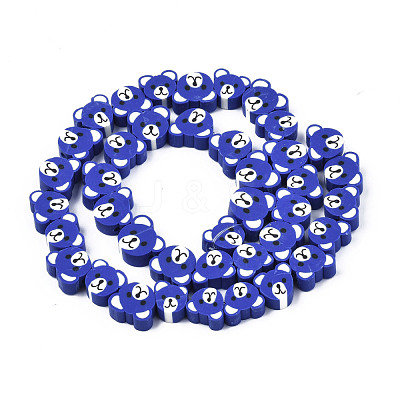 Handmade Polymer Clay Bead Strands CLAY-T020-16A-1
