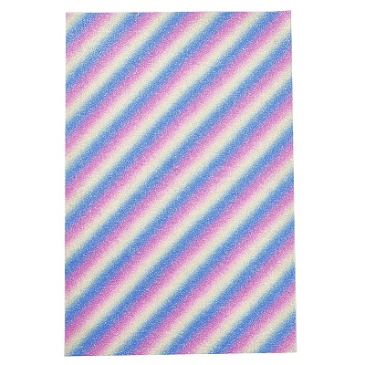 Stripe Pattern PU Leather Fabric X-AJEW-WH0149B-04-1
