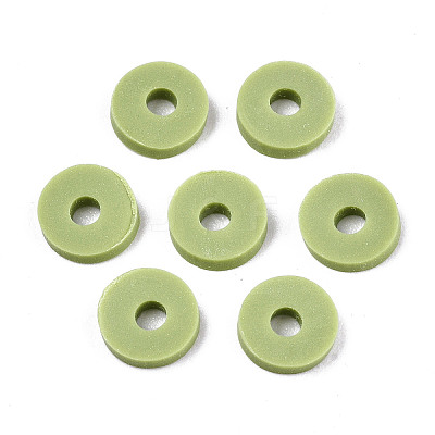 Handmade Polymer Clay Beads LS-CLAY-Q251-8.0mm-49-1