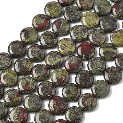 Natural Dragon Blood Beads Strands G-K267-02A-1