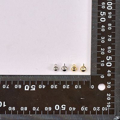40Pcs 4 Style Brass Tube Bails KK-SZ0006-39-1