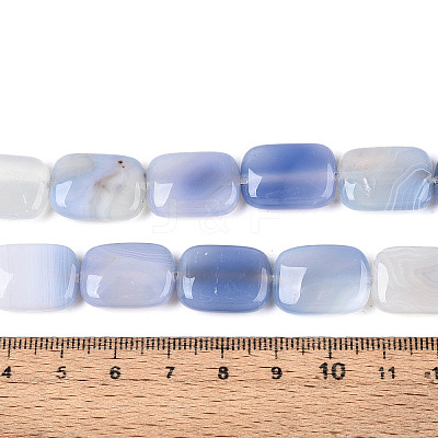 Natural Agate Beads Strands G-N356-03A-08-1