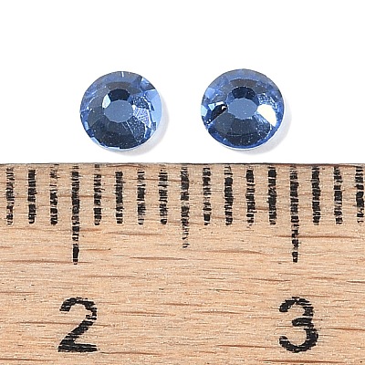 Glass Flat Back Rhinestone RGLA-C002-SS16-206-1