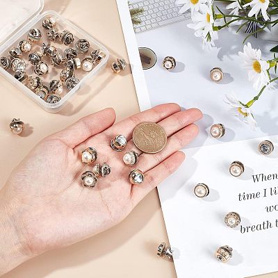 40Pcs 20 Styles Plastic Safety Brooches JEWB-NB0001-10-1