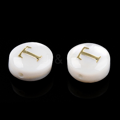 Natural Freshwater Shell Beads SHEL-N036-01T-1