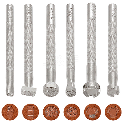 1 Set Alloy Steel Leather Stamping Tools TOOL-UN0001-53-1