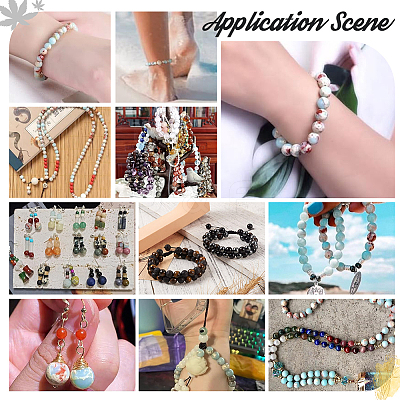 240Pcs 24 Styles Natural & Synthetic Mixed Gemstone Beads G-NB0004-79-1