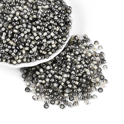 Transparent Inside Colours Glass Seed Beads SEED-T007-19A-09-1