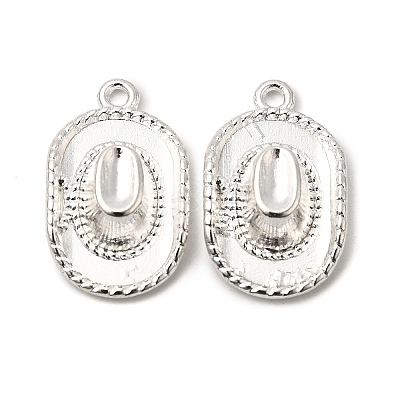 Tibetan Style Alloy Hat Pendants LS-TIBEP-1023-S-FF-1