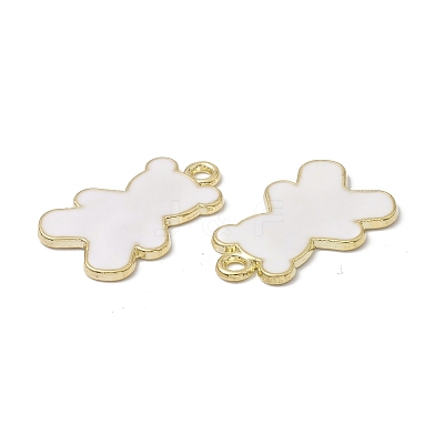 Alloy Enamel Pendants ENAM-G212-16G-01-1