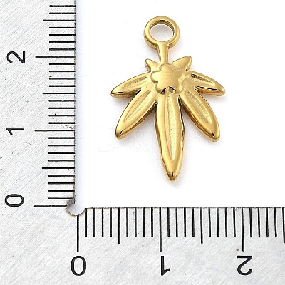 Ion Plating(IP) 304 Stainless Steel Pendants STAS-P379-02A-G-1