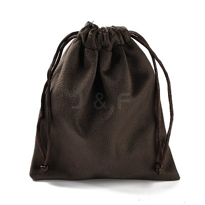 Velvet Jewelry Drawstring Storage Pouches ABAG-P013-02C-02-1