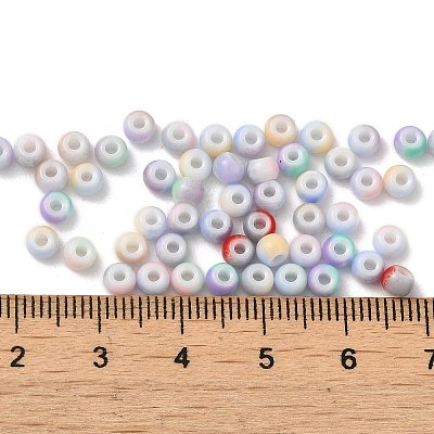 Imitation Jade Glass Beads GLAA-D020-03-1