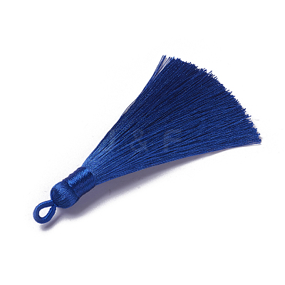 Polyester Tassel Pendants FIND-I009-B09-1