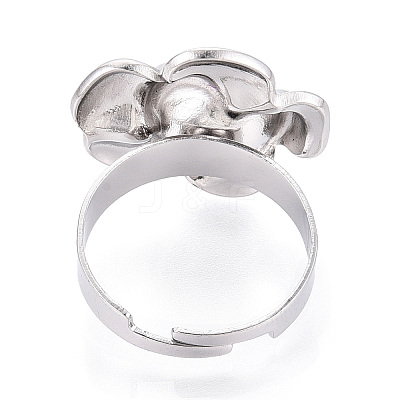 304 Stainless Steel Adjustable Ring Components STAS-T066-77P-1