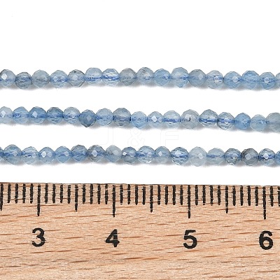 Natural Devil Blue Aquamarine Beads Strands GG-CBAF158-D01-01-1