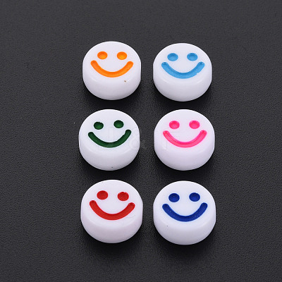 Opaque Acrylic Beads MACR-N008-55-C-1