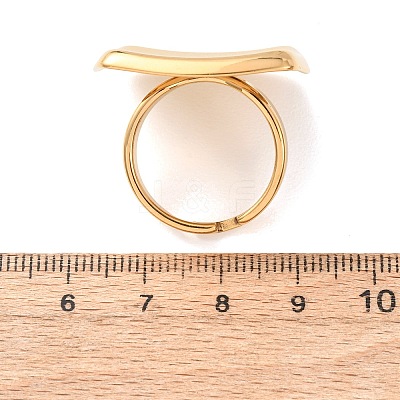 304 Stainless Steel Cuff Open Rings RJEW-E301-02A-1