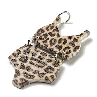Printed Acrylic Pendants OACR-G030-01A-1