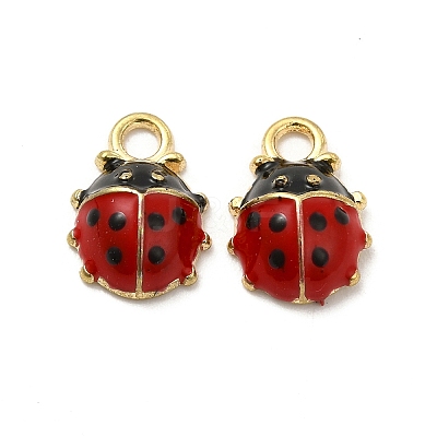 Alloy Enamel Charms X-ENAM-J650-04G-1