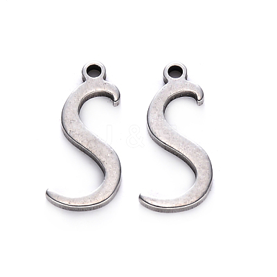 Tarnish Resistant 201 Stainless Steel Charms STAS-R105-S-1