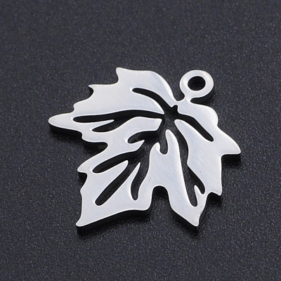 Non-Tarnish Autumn Theme 201 Stainless Steel Pendants STAS-N090-JN822-1-1