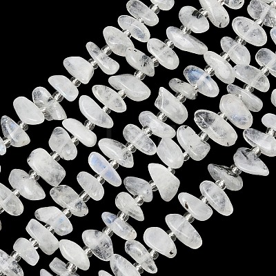 Natural Rainbow Moonstone Beads Strands GG-CBA3A44-A01-01-1