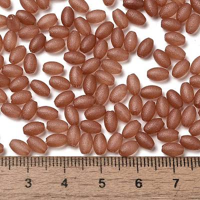 Transparent Colours Glass Round Beads SEED-F006-03A-01-1