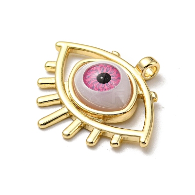 Real 18K Gold Plated Brass Pendants KK-L209-004G-03-1