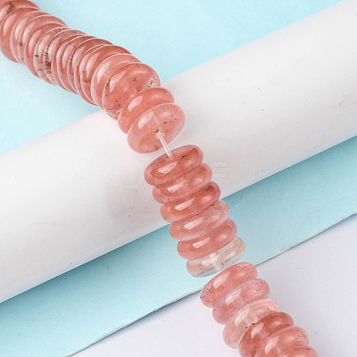 Cherry Quartz Glass Beads Strands G-F743-06G-1