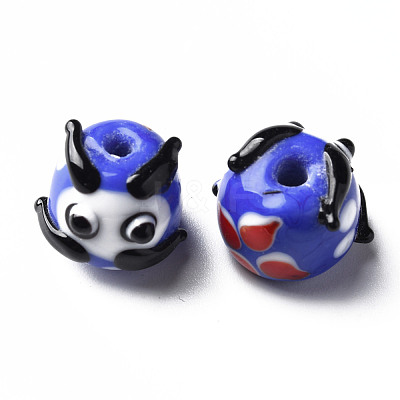 Handmade Lampwork Beads LAMP-T011-02A-1