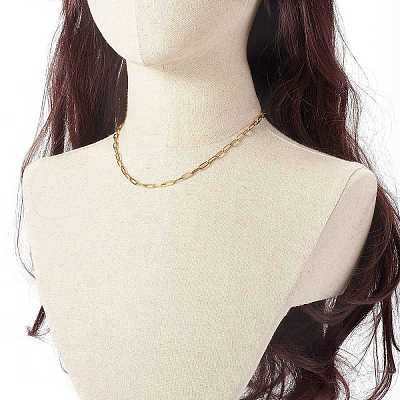 304 Stainless Steel Cable Chain Necklaces NJEW-JN03628-02-1