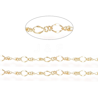 Brass Figure 8 Chain CHC-G007-02G-1