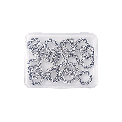 Tibetan Style Alloy Bead Frames TIBEB-TA0001-05-1