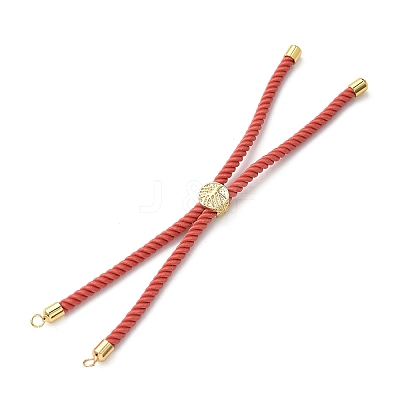 Cotton Cord Bracelet Making KK-F758-03-05-G-1