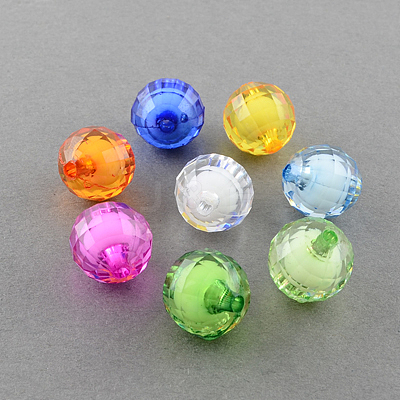 Transparent Acrylic Beads TACR-S086-28mm-M-1