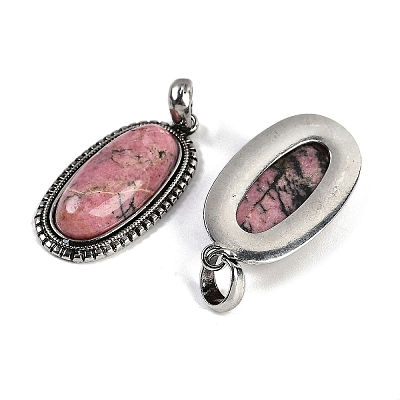 Natural Rhodonite Pendants G-I370-07AS-03-1