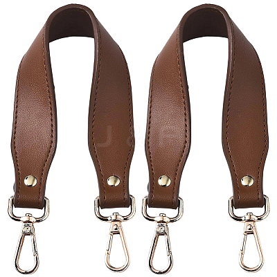 2Pcs PU Leather Bag Handles DIY-CL0002-66A-1