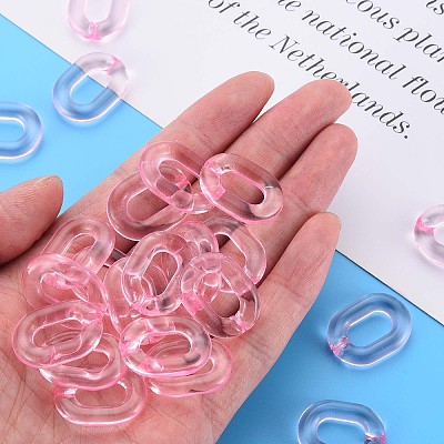 Transparent Acrylic Linking Rings MACR-S373-19-B12-1