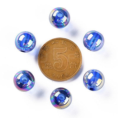 Transparent Acrylic Beads LS-MACR-S370-B10mm-750-1