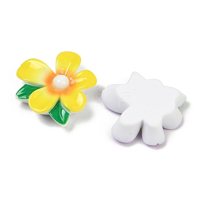 Opaque Resin Enamel Cabochons CRES-D308-08-1