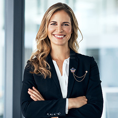 AHADEMAKER 3Pcs 3 Colors Rhinestone Crown with Hanging Safety Chains Brooch JEWB-GA0001-13-1