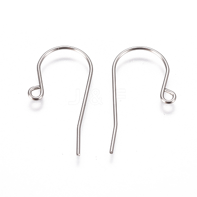 Tarnish Resistant 304 Stainless Steel Earring Hooks A-STAS-F227-29-P-1