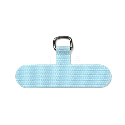 Cloth Mobile Phone Lanyard Patch AJEW-F061-01E-1
