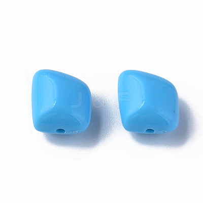 Opaque Acrylic Beads MACR-S373-15A-A09-1