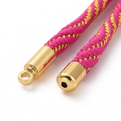 Nylon Cord Silder Bracelets MAK-C003-03G-11-1